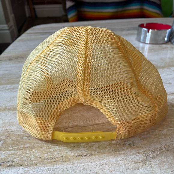 Vintage Snapback Hat Mellow Yellow Soda - Picture 3 of 6
